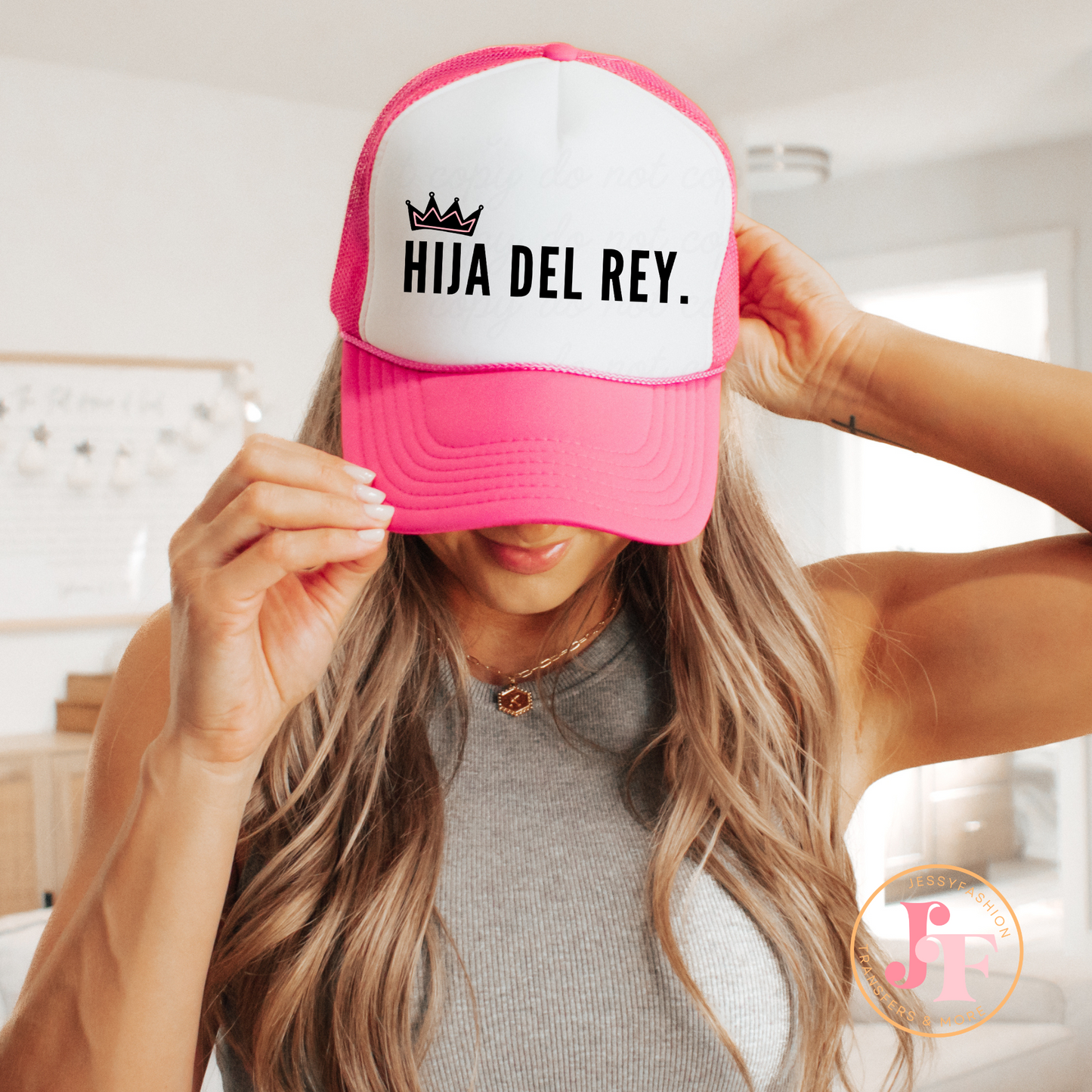 Hija del Rey Hat print