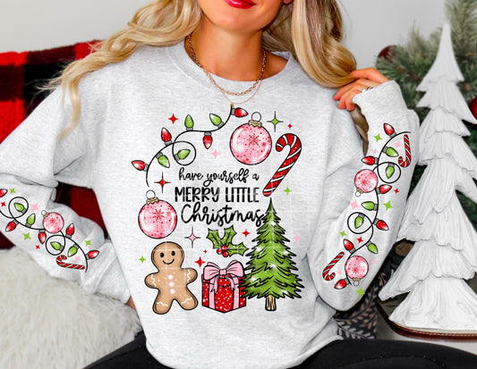 Have your self a merry little Christmas Dtf Shirt Transfer