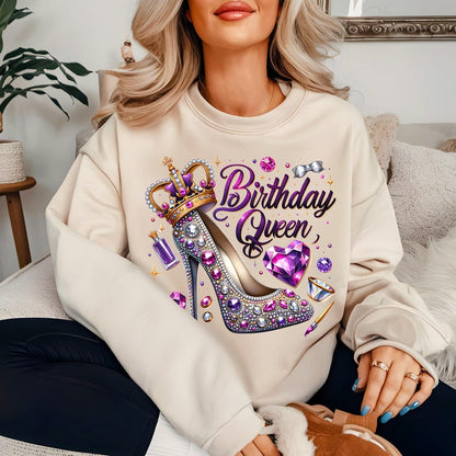 Birthday Queen DTF Shirt Transfer