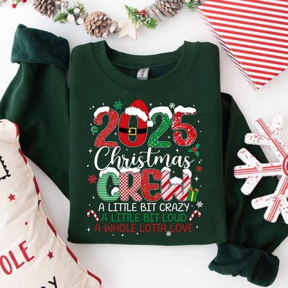 2025 Christmas Crew Dtf Shirt Transfer