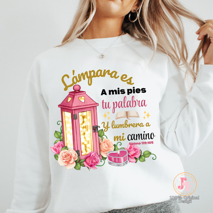 Lámpara es a mis pies... Dtf Shirt Transfer