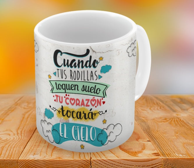 Tazas mensajes cristianos sublimation transfers