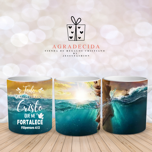 Filipenses 4:13 mug